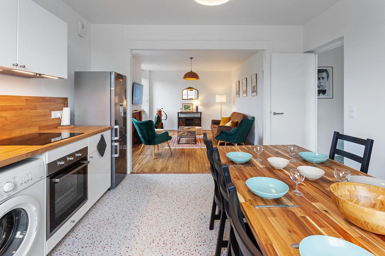 Loft British Au Pied Du Mont ! Apartment Pontorson Luaran gambar