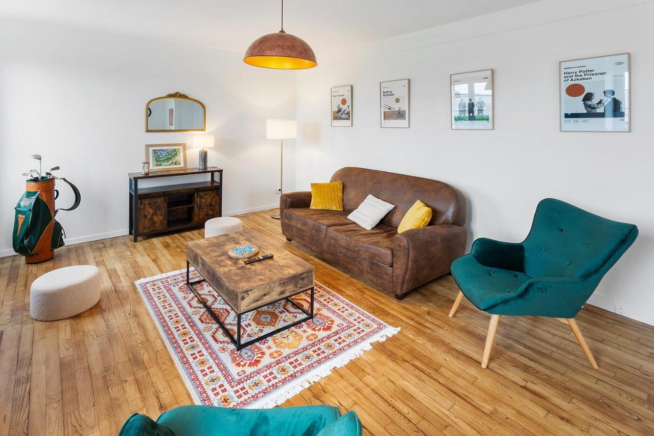 Loft British Au Pied Du Mont ! Apartment Pontorson Luaran gambar